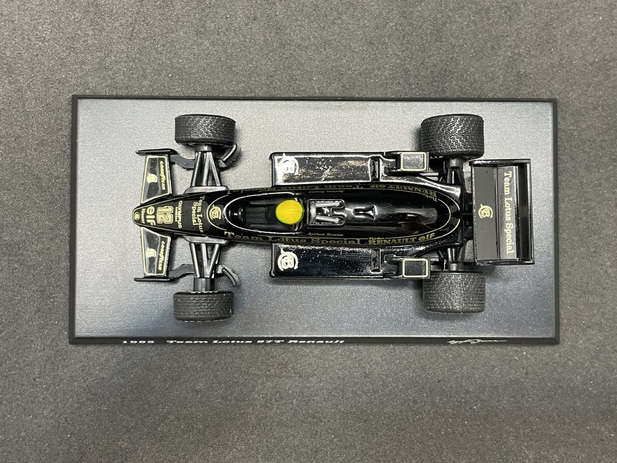 Kyosho 1/64 Ayrton senna collection Lotus 97T Renault 1985 Diecast
