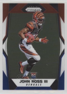 2017 Panini Prizm Rookies Red White & Blue Prizm John Ross III #259 p6d