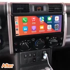 Plug&Play Android 12.3 inch Car Stereo Radio for Toyota FJ CRUISER GPS Carplay