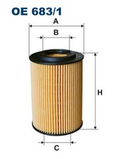 FILTRON Ölfilter OE 683/1 Filtereinsatz für HONDA FN FK CR CIVIC ACCORD IX CW CU