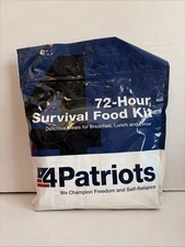 4Patriots 72-Hour Survival Food Kit: Emergency Food Supply Designed to Last