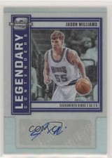 2020-21 Panini Contenders Optic Legendary 93/99 Jason Williams #LCA-JWL Auto 0c3