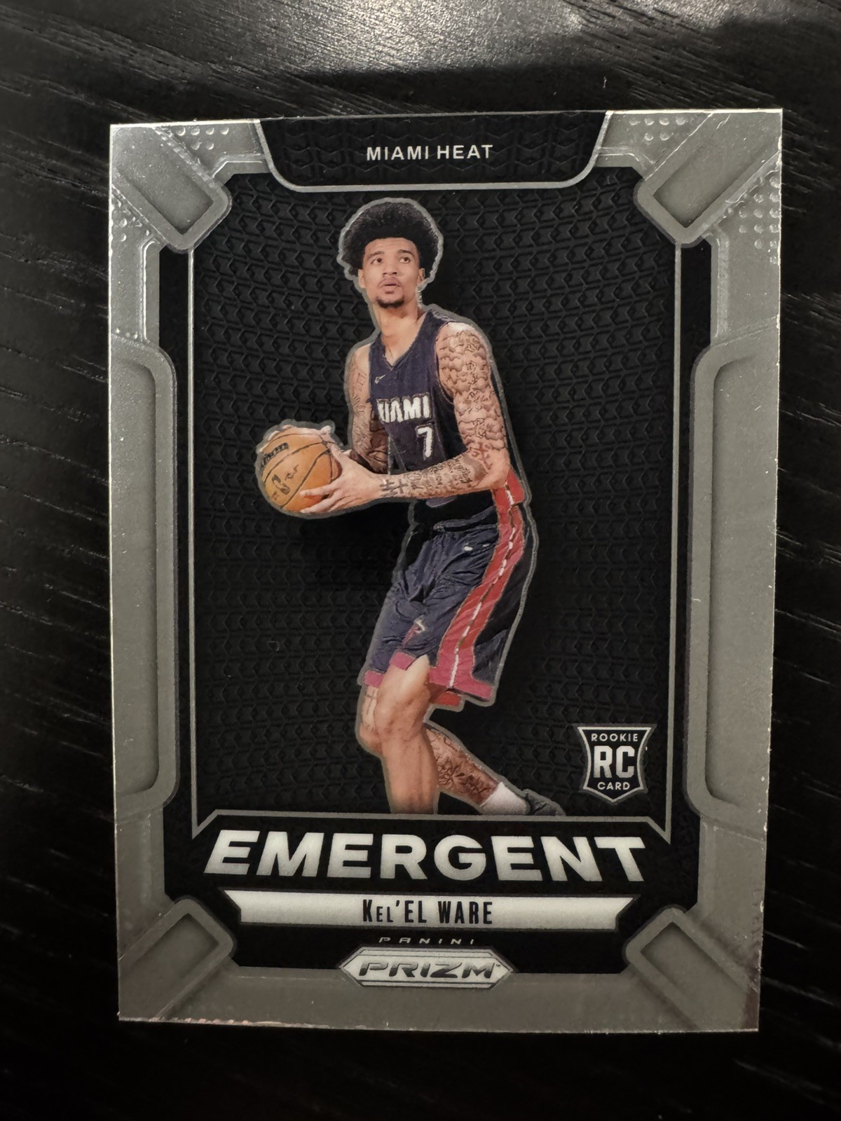 2024-25 Panini Prizm Kel'el Ware Emergent #2 (RC) Heat