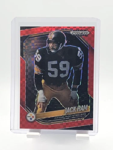 2025 Panini Prizm Black Football Red Power Jack Ham #120