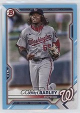 2021 Bowman Draft Sky Blue 58/499 Jordy Barley #BD-6 19fv