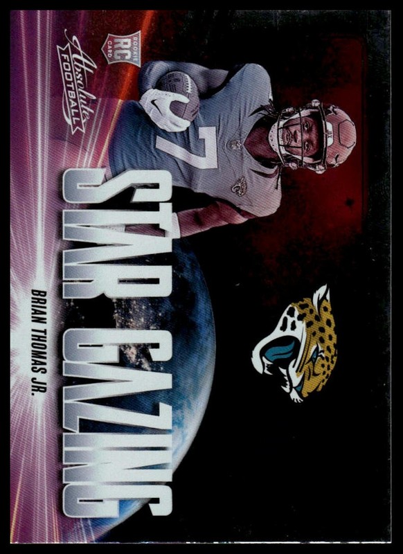 2024 Panini Absolute #SG-BTJ Brian Thomas Jr. Star Gazing