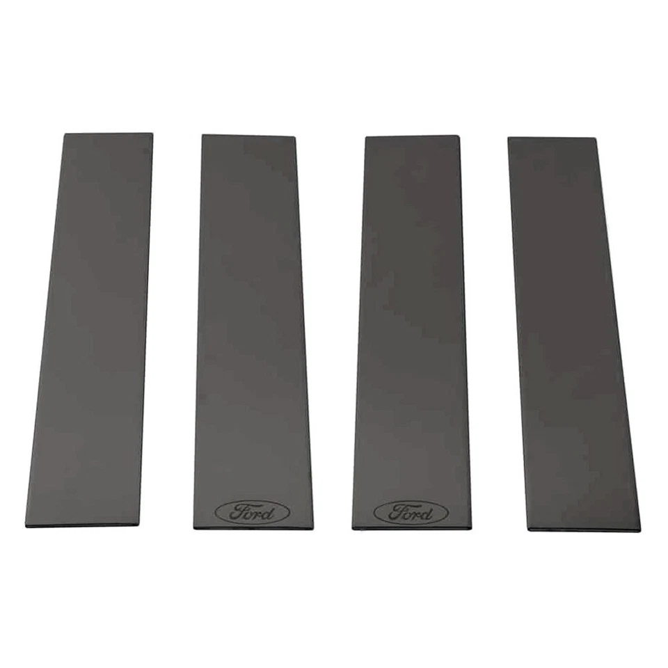 For Ford F-150 2004-2014 Putco Ford Licensed Black Platinum Pillar Posts Foto 4 de 4