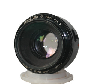 Canon EF 50mm 1:1.8 II Lens - c/w Hoya Skylight Filter - Excellent Condition