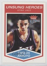 2003-04 Fleer Platinum Unsung Heroes Carlos Arroyo #169 0q3