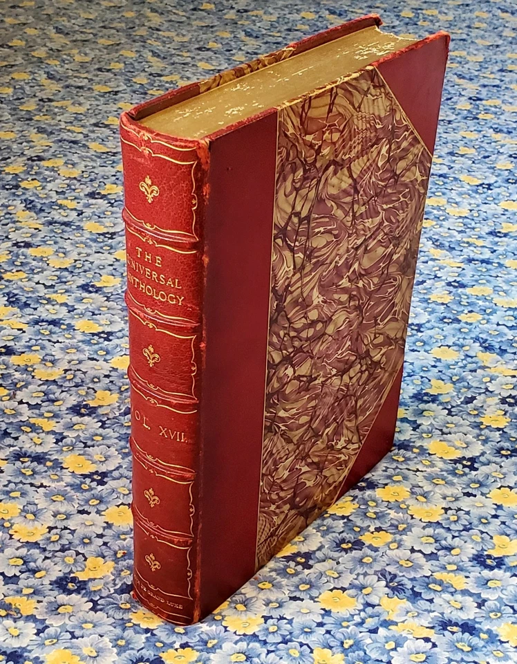 The Universal Anthology Volume XVII, Richard Garnett, 1899,  De Grand Luxe Foto 4 de 4