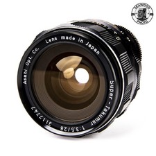 PENTAX Super Takumar 28mm F/3.5 Wide Angle Lens M42 GOOD