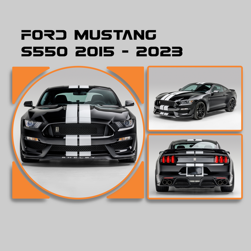 Cubierta de auto elástica interior premium adaptada para Ford Mustang 2015-2023 - Imagen 2 de 23