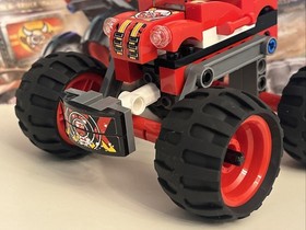 Lego Racers Crazy Demon Monster Truck (9092) with Instructions No Minifigure