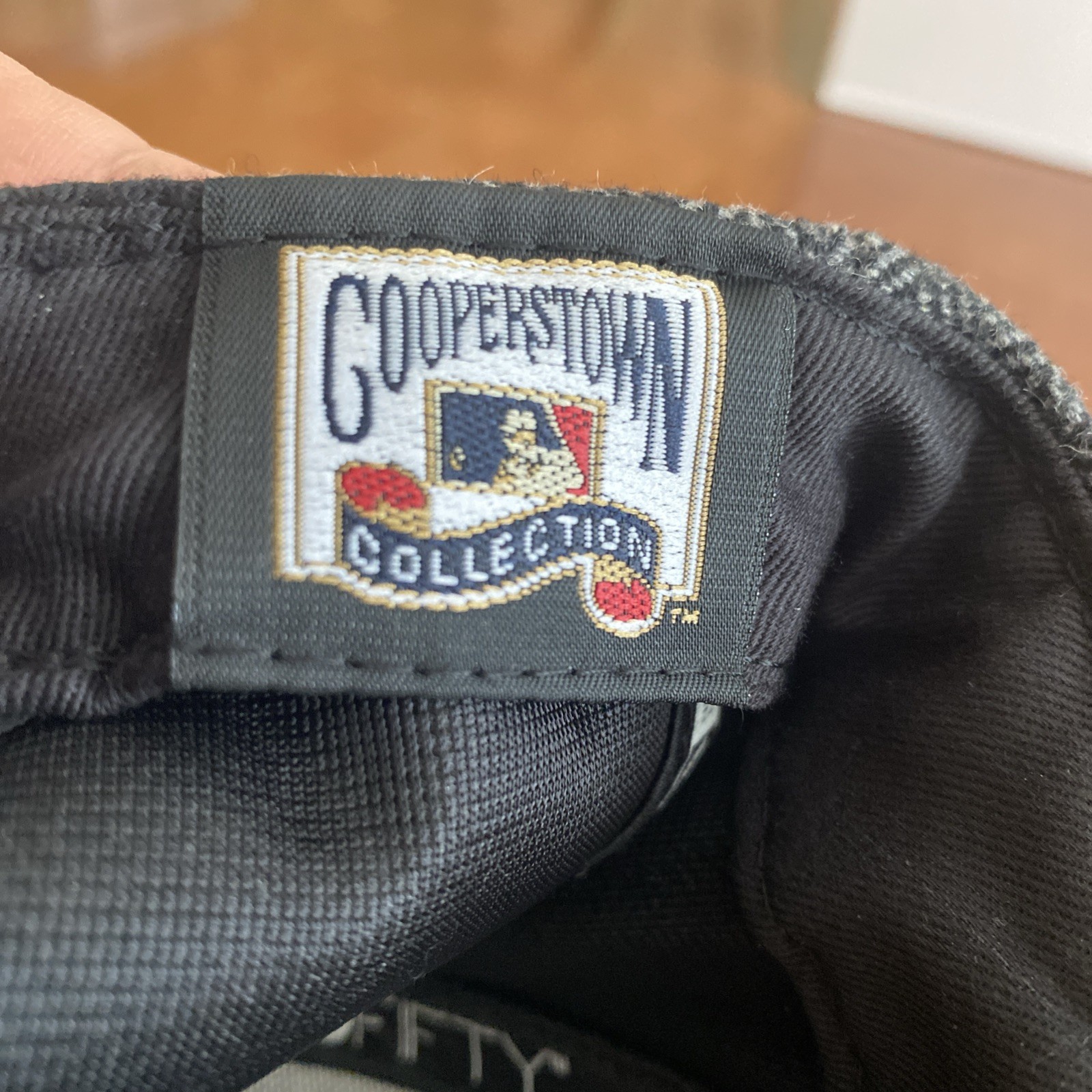 Expos Baseball cap, Herringbone Pattern, Blue, Wh… - image 19