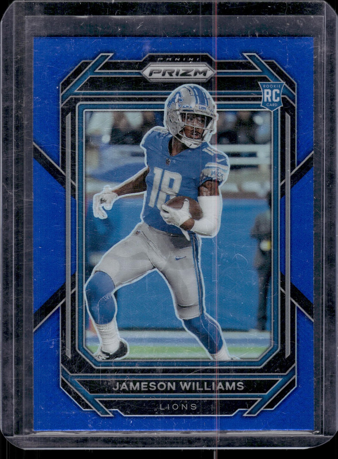 2022 Panini Prizm #311 Jameson Williams Retail Blue SSP