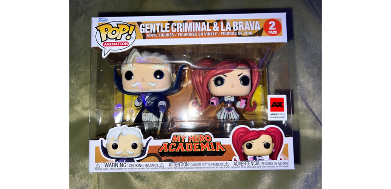 Gentle Criminal & La Brava Funko Pop! Anime Expo 2022 Exclusive