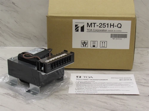 New TOA Electronics Matching Transformer MT-251H-Q for A-800D Amplifier