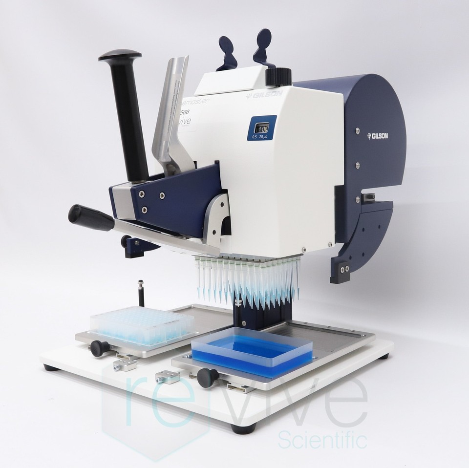 Gilson PlateMaster P20 Manual Pipetting System eBay