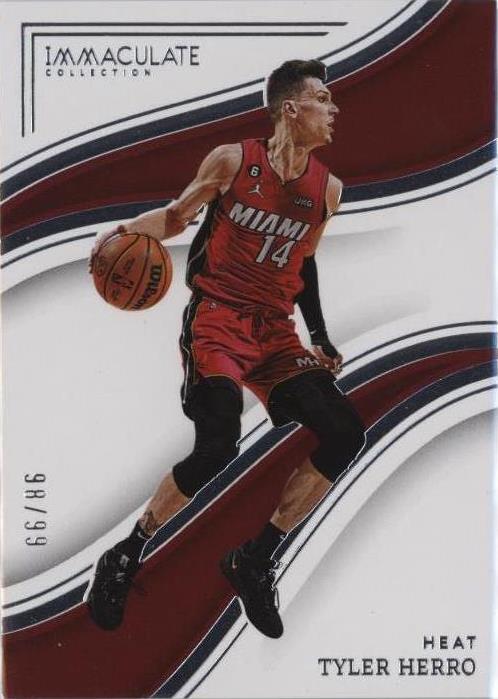 2022-23 Panini Immaculate Collection - Tyler Herro #34 - 1 of 2