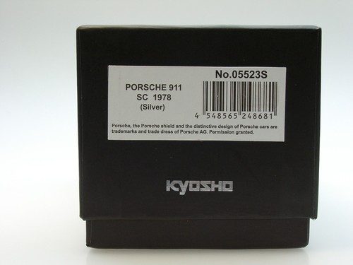 Kyosho Porsche 911 SC, 1978, silber met. - 05523S - Traum in 1:43 - Picture 7 of 7