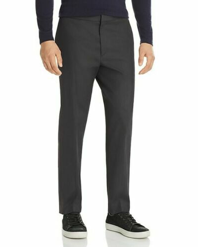 Theory Mens Dress Pants Dark Gray Size 