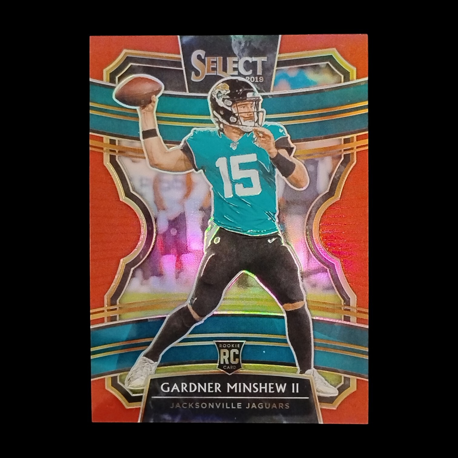 2019 Panini Select - Concourse Red Prizm #10 Gardner Minshew II /99