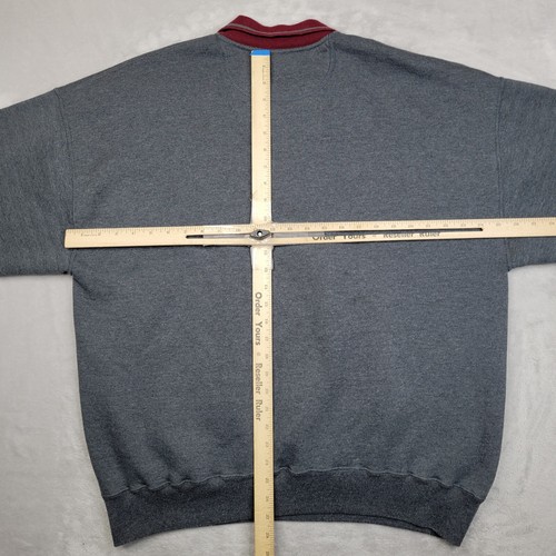 Vintage Russell Sweatshirt Men XXL Sweater USA Made Athletic Sportswear Polo 90s - Picture 6 of 8