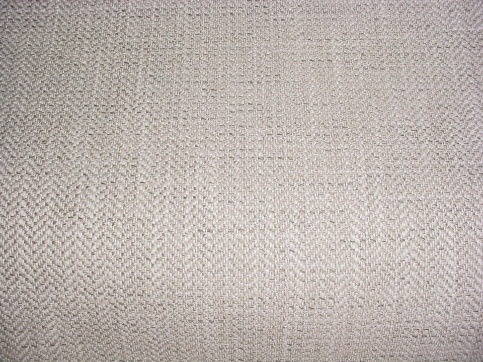6-1/2Y Thibaut W80607 Ashbourne Tweed Flax Textured Herrinbone Upholstery Fabric - Image 3 of 4
