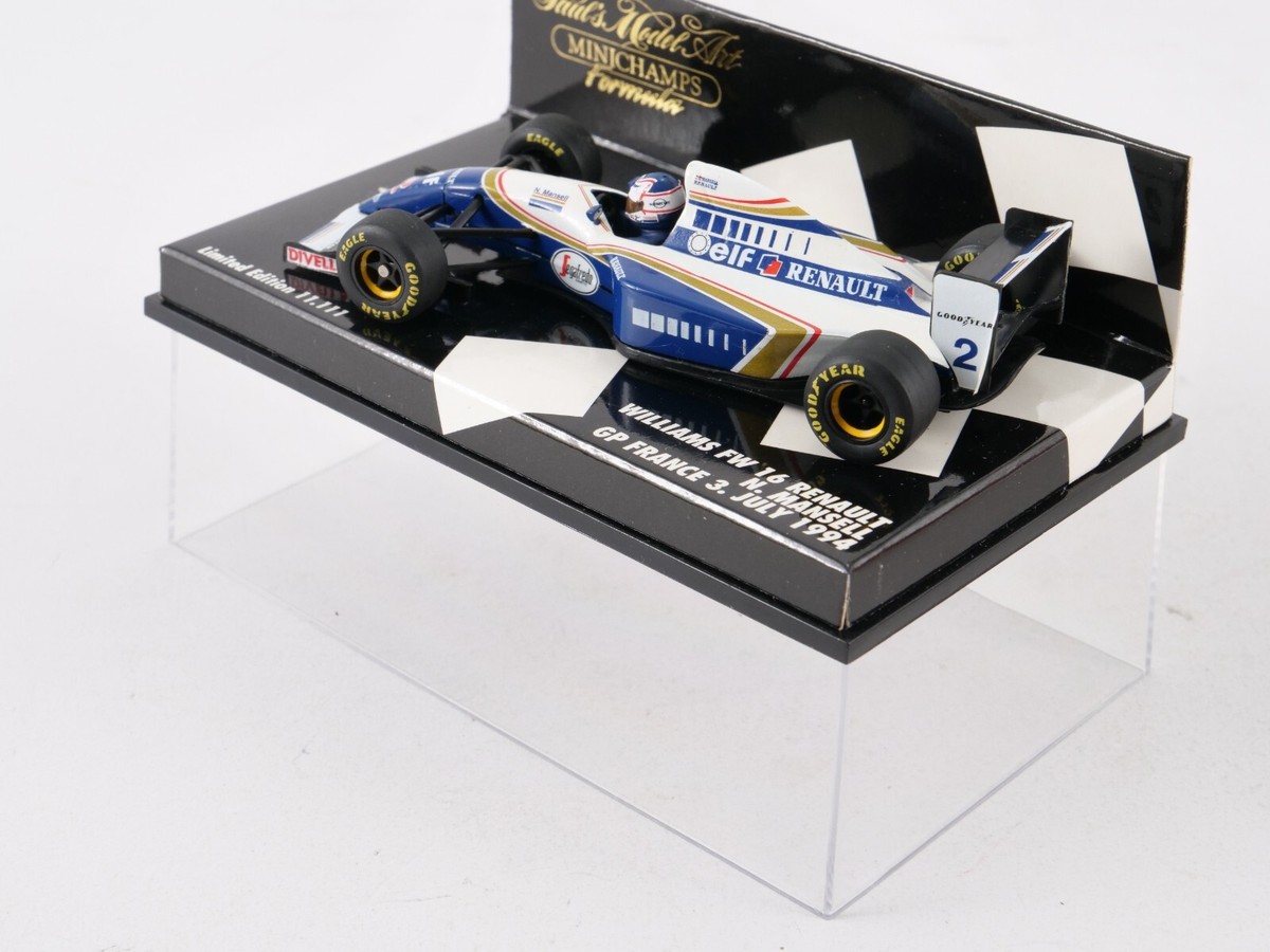 ミニカー MINICHAMPS Williams Renault FW16 (1/43) MINICHAMPS 1/43 - WILLIAMS Renault FW16- San Marino GP 1994