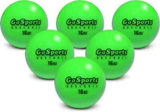 Weighted Training Ball Set Hitting/Pitching Baseball Heavy Duty 6 Pack Green New