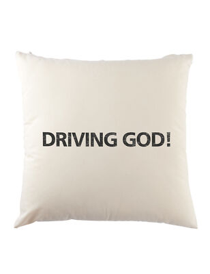 Driving God! Dekokissen Race Racing Car Driver Racer Petrol Head Fun Love