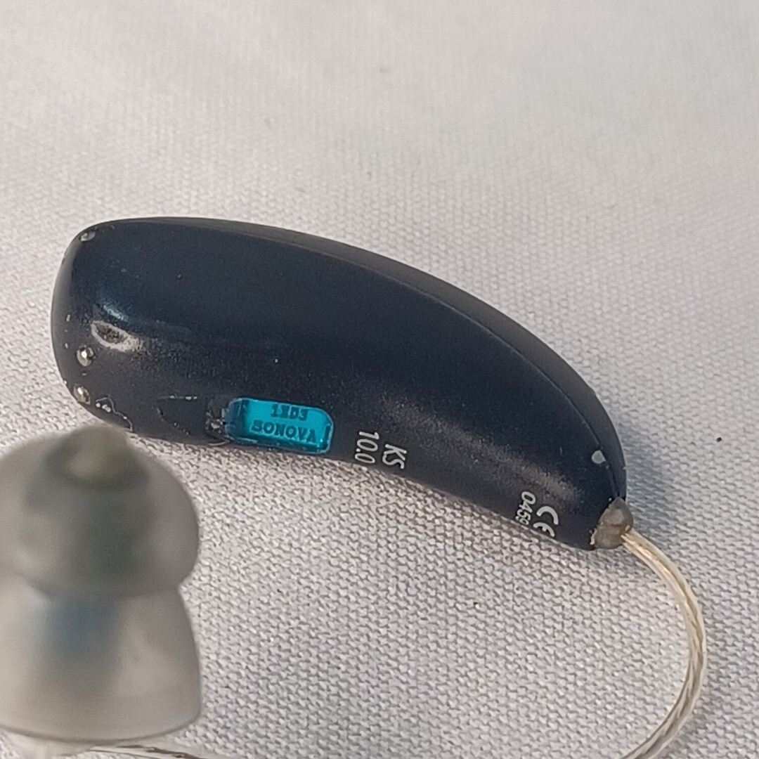Kirkland KS 10.0 Left & Right Hearing Aids W/Charging Case Used Tested