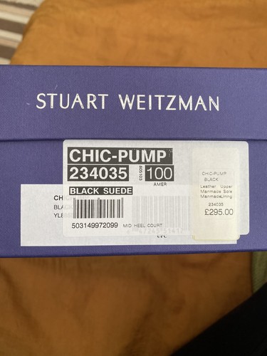 Stuart Weitzman Chic Pump UK8. EXCELLENT CONDITION RRP £295 - Picture 8 of 10