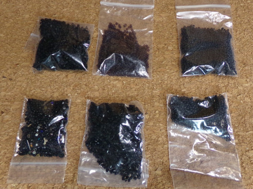 SIZE 11/0 CRAFT SEED BEADS 85 g ( 3 OZ) LOT cm21 bz8cr J88CR