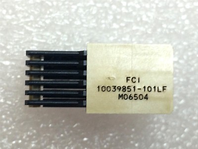 10039851-101LF FCI 10039851-101 CONN HEADER 54POS 2MM R/A PCB ROHS 2 PIECES
