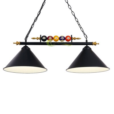 2-Light Hanging Pool Table Light 43