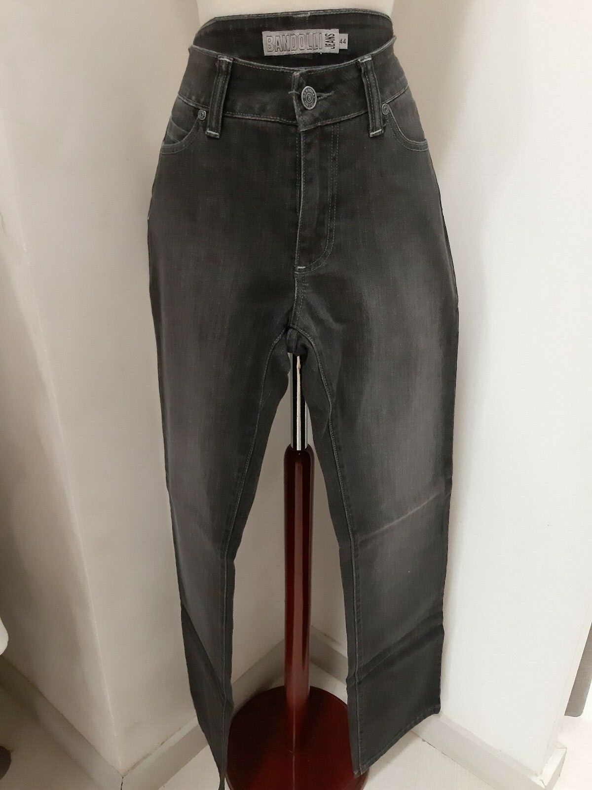 vaquero mujer gris BANDOLLI NUEVO woman ropa jeans elastico mod. | eBay