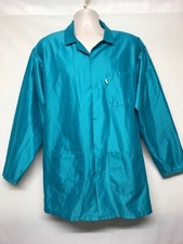 Tech Wear Z5S241 Nylostat Long Sleeve Front Pocket Hip Length Lab Coat Jacket XL