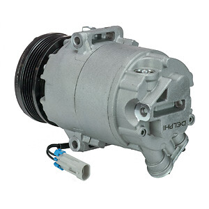 COMPRESSOR, AIR CONDITIONING FOR OPEL VAUXHALL DELPHI TSP0155142 - Picture 4 of 10