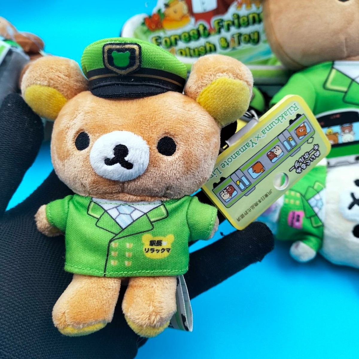 6 PCS Rilakkuma Yamanote Line Collection Limited San-x Plush