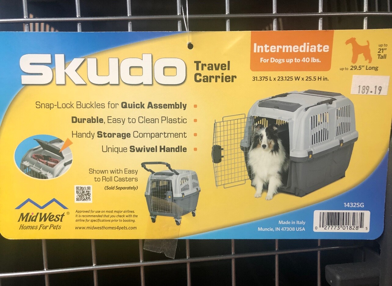 skudo travel pet carrier plastic size intermediate eBay