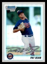 2010 Bowman Chrome Draft Prospects Refractors #BDPP4 Pat Dean