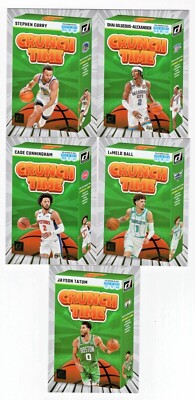 CRUNCH TIME PRESS PROOF Insert 2023-24 Donruss Basketball ~ You Pick!