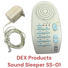 Dex Baby Sound Sleeper SS-01 SEE VIDEO Sleep Aid Therapy White Noise Machine 10