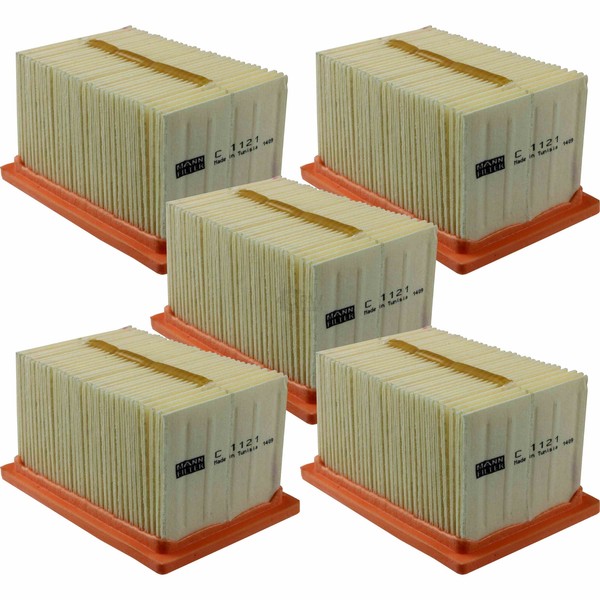5X Mann-Filter Luftfilter C 1121 Air Filter-image