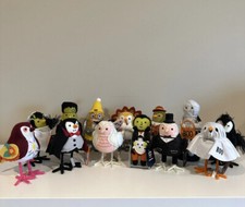 Hyde  EEK 2023 Halloween Fall Featherly Friends Birds  Figurines You Choose