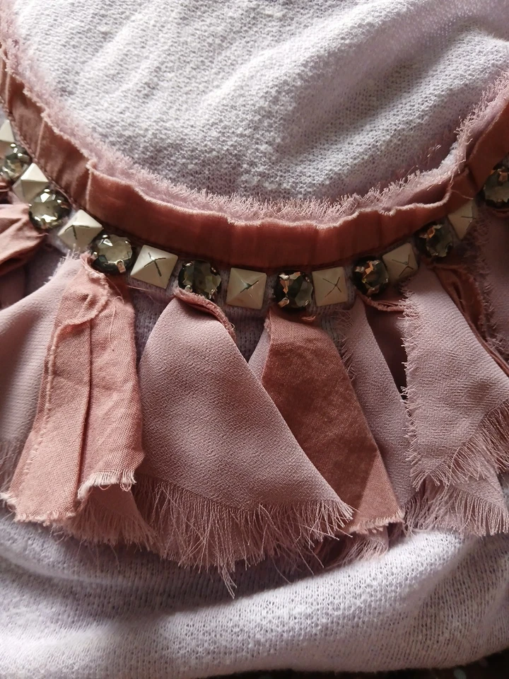 Mujeres Junior Rosa Elastizado Tanque Talla S o M Blusa Top Sexy Verano Suave Púrpura  Foto 4 de 4