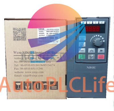 New 1PCS XINJE Inverter VB5N-20P7-S 0.75KW 4.7A 220V