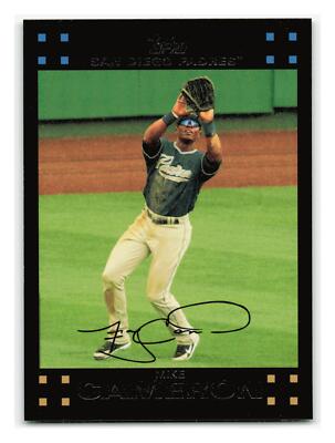 Mike Cameron 2007 Topps Team Card #443 San Diego Padres Mint