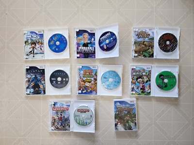 Fantastic Bundle of 8 Classic Wii Games - Perfect for Family Fun